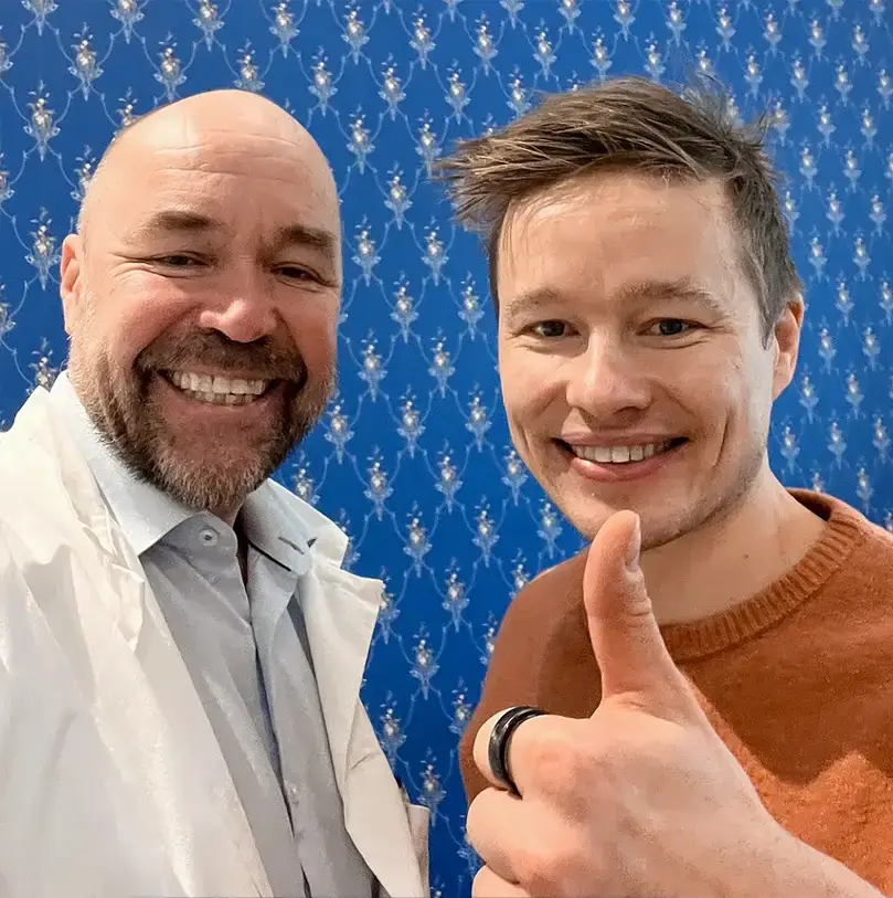 Laserleikkaus oli Kalle Ollbergille hyvä kokemus: hänellä on nyt supertarkka näkö!